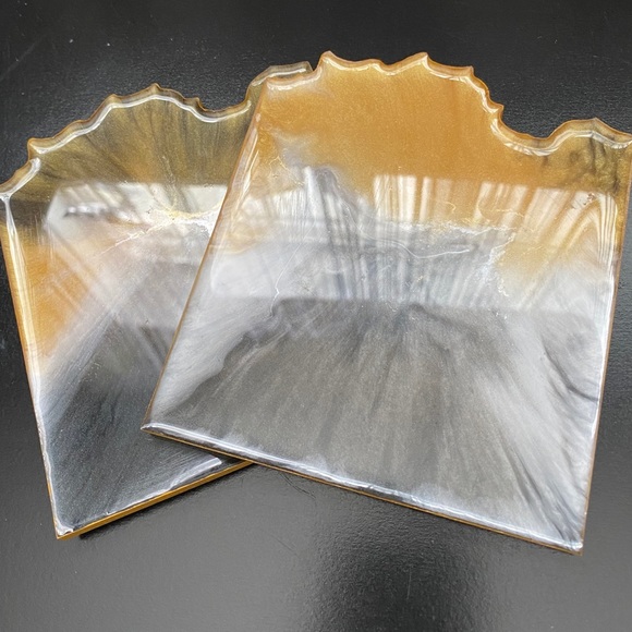 Geode Resin Coasters - Picture 4 of 4